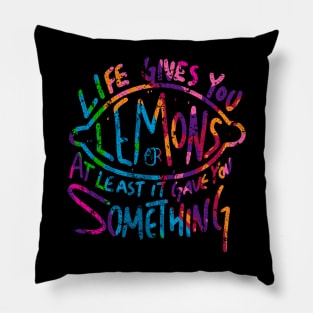 AJR LEMONS COLORUN VINTAGE Pillow