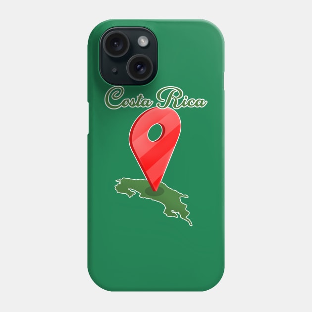 Visit Costa Rica Phone Case by thearkhive