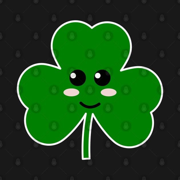 Cute St Patricks Day Shamrock by POD Creations