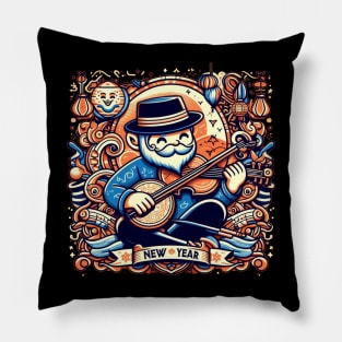 billy strings new years shirt Pillow