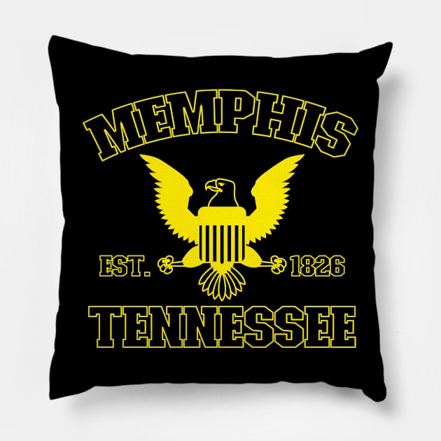 Memphis Tennessee Memphis TN Pillow by TeeLogic