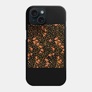 Mushroom Pattern Cute Cottagecore Aesthetic Mycology Fungi Foraging Phone Case