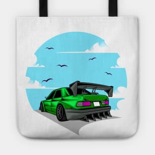 Powerful of germany car - Mercedes 190e Tote