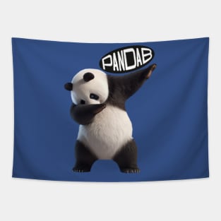 Bluto The Pandabbing Panda 3 Tapestry