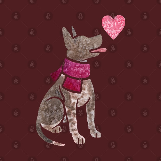 American Hairless Terrier by animalartbyjess