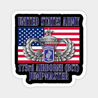 173rd Airborne Brigade- Jumpmaster (Senior Wings) Magnet