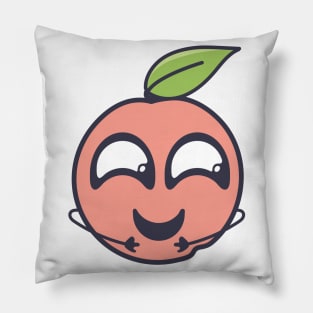 Kawaii Peach Pillow