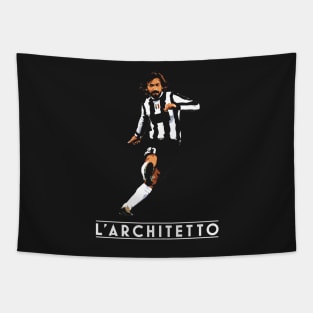 Andrea Pirlo Illustration Tapestry