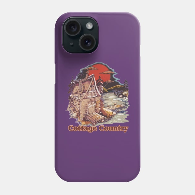 Cottage Country Phone Case by Get It Wet