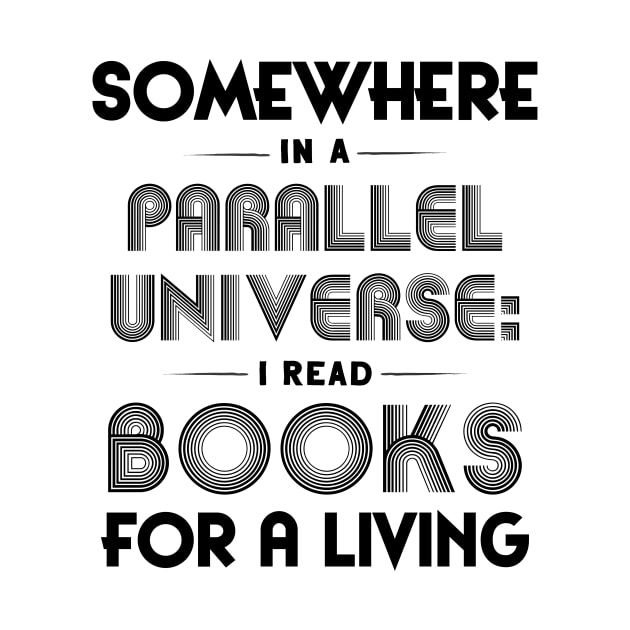 in a parallel universe I read by bluehair