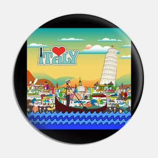 I love Italy Pin