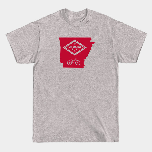 Disover Mountain Bike Arkansas - Mountain Bike - T-Shirt