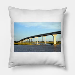 Bridge To The Sea Pillow