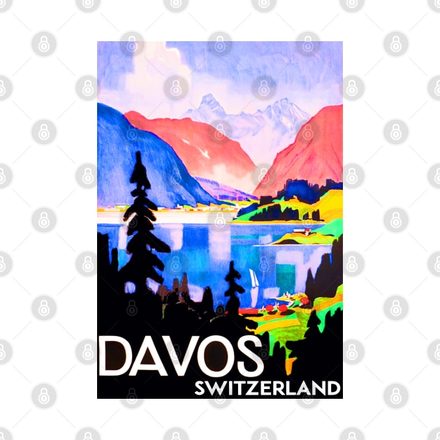 Ski Davos Switzerland Mountains Lake Travel Europe Vacation Skiing by TravelTime