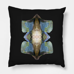 colored stones in the sea Pillow