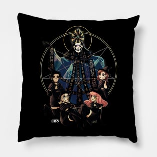 Papa IV and witches Pillow