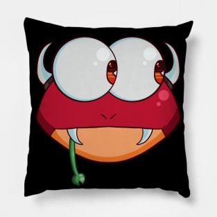 Bull-Horn Bull-Frog Pillow