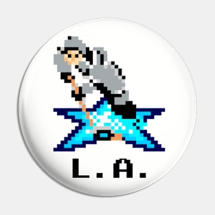 16-Bit Ice Hockey - Los Angeles Pin