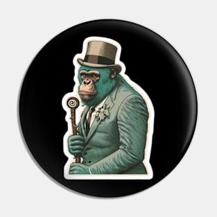 Shades of Toughness - Cool Gorilla Pin