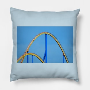 Roller Coaster Track Pillow