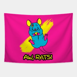 Aw, Rats! (CYMK Version) Tapestry