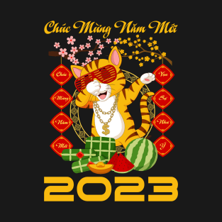 Chuc Mung Nam Moi Happy Vietnamese Traditional New Year 2023 T-Shirt