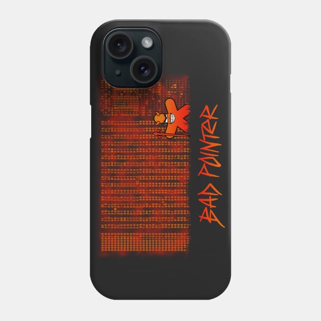 Bad Pointer Phone Case by d3fstyle