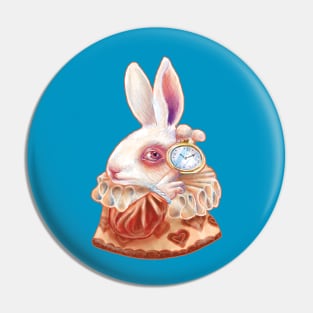 White Rabbit Pin