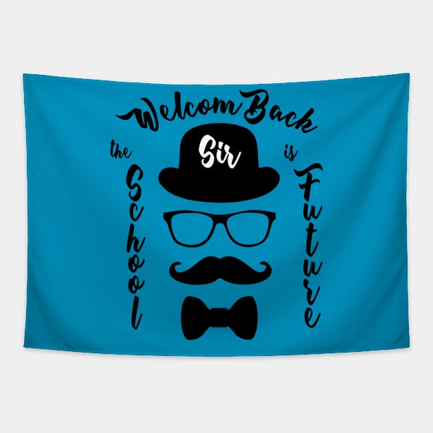 Welcome Back Stud | Back To School Tapestry by MaryMas