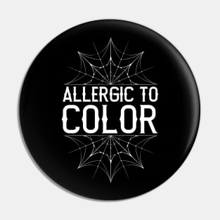 Allergic to Color Pin