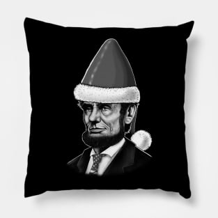 Abraham Lincoln merry Christmas Pillow