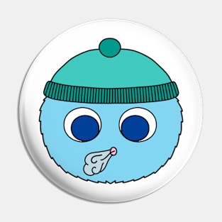 Winter Puff Pin