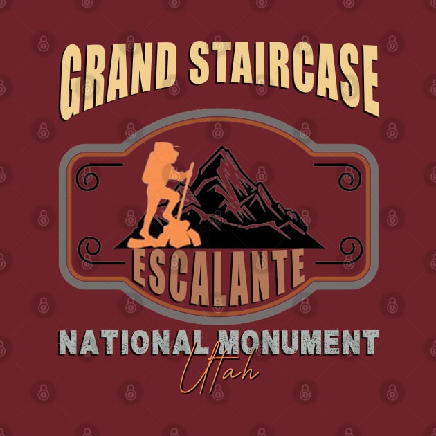 Grand Staircase Escalante National Monument – by TeeText