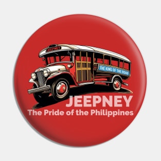 Jeepney: The Pride of the Philippines Pin