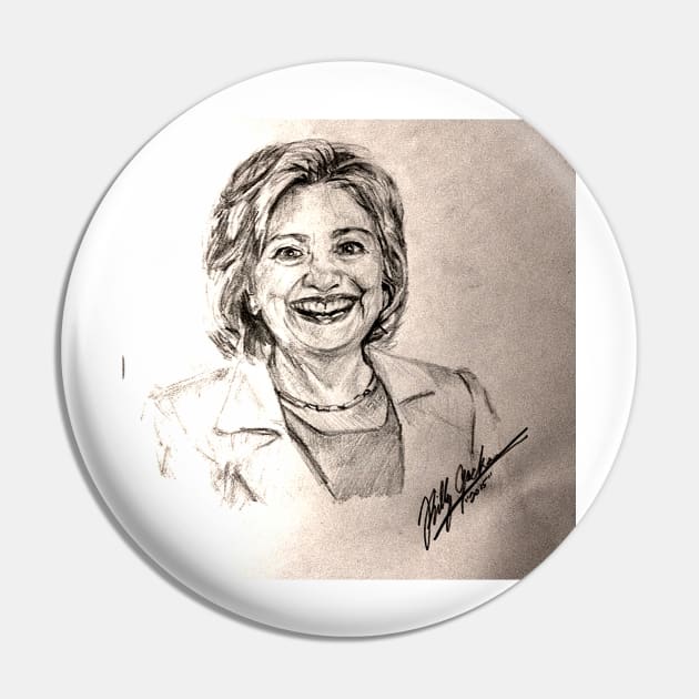 Hillary Clinton Pin by billyhjackson86