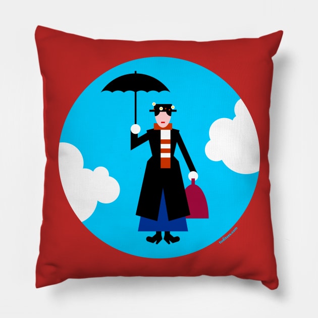 Magical nanny Pillow by tuditees