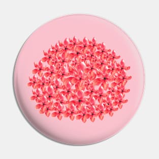 Pink Hydrangea Pin