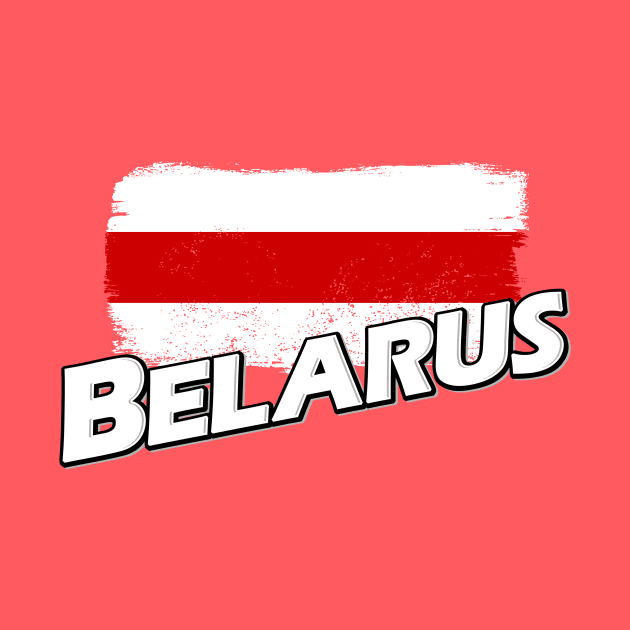 Belarus white-red-white flag by PVVD