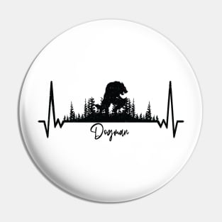Cryptid Dogman Pin