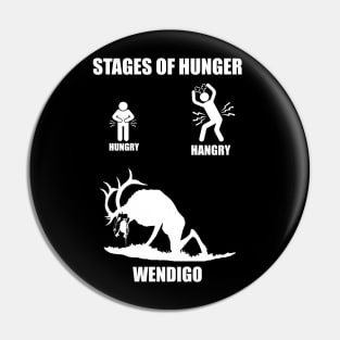 Stages Of Hunger Light Pin