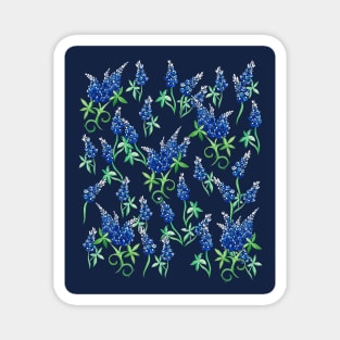 Texas Bluebonnets Magnet