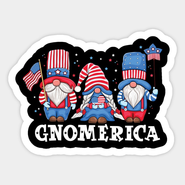 Happy 4th Of July Gnomes Baseball Hat