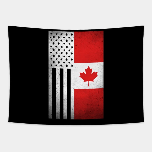 Canada Design for proud Canadian Americans Tapestry by c1337s