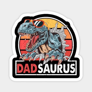 Father's Day 2021 Men's Dadsaurus Happy Father's Day 2021 Magnet