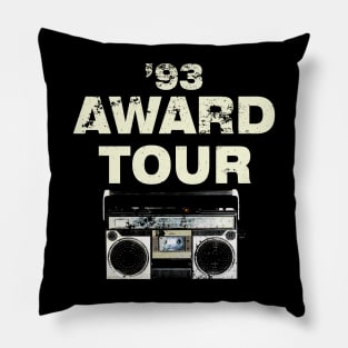 Award Tour 1993 Hip Hop - Vintage Retro Pillow