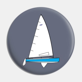 Finn Sailing Dingy Pin