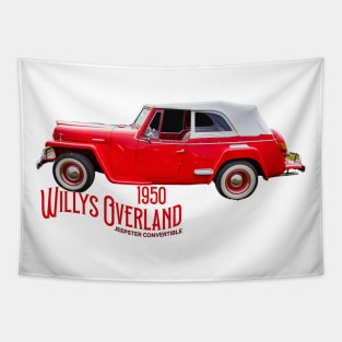 1950 Willys Overland Jeepster Convertible Tapestry