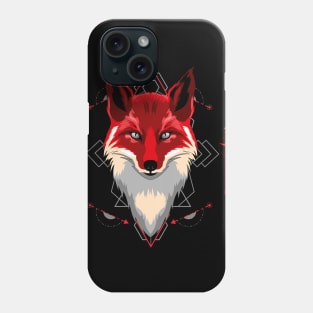 red mask Phone Case