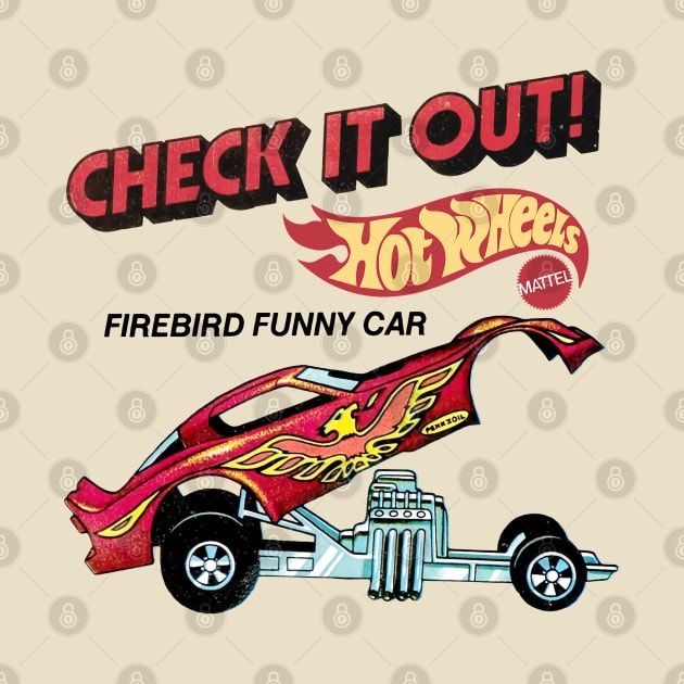 Retro Firebird Funny Car Pop-up Body by tiwkokon