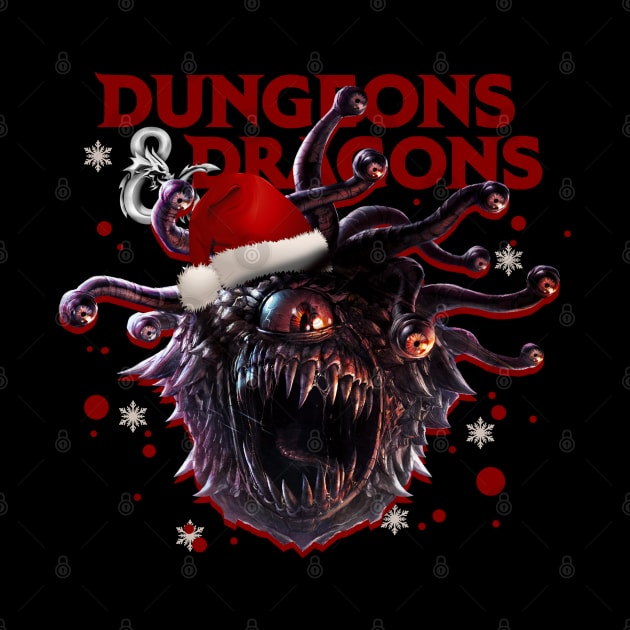 dungeons and dragons monster christmas by NelsonPR